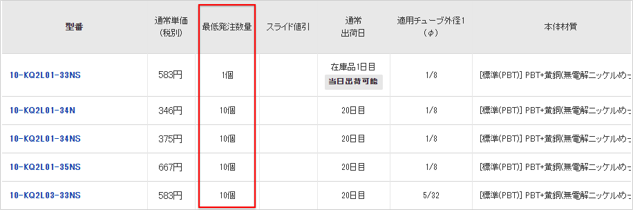 img:「型番リスト」でのご確認方法