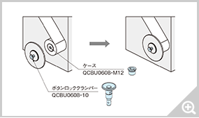 ボタンロッククランパー
