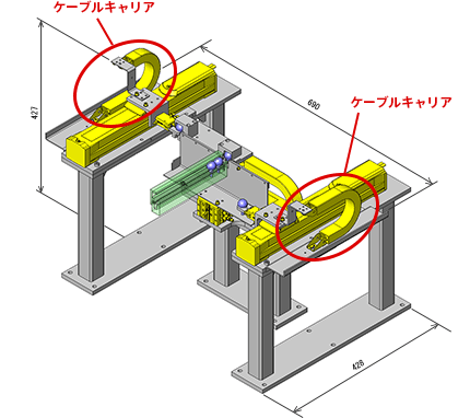 振り分け切り出し機構