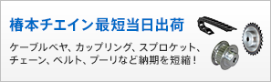 椿本チエイン　最短当日出荷