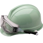 ゴーグル型 保護メガネ ヘルメット取付式