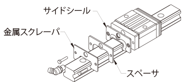 金属スクレーバ